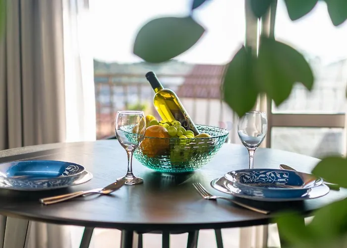 דירה Rooftop Penthouse - Private Hottub & Duplex Whirlpool מאקרסקה